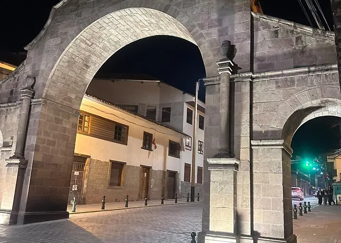 The House Of The Pardo Arch Cusco